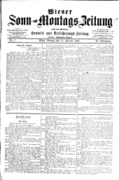Wiener Sonn- und Montags-Zeitung