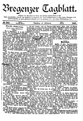 Bregenzer/Vorarlberger Tagblatt