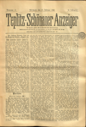 Teplitz-Schönauer Anzeiger