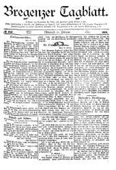 Bregenzer/Vorarlberger Tagblatt