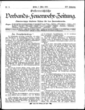 Österreichische Verbands-Feuerwehr-Zeitung