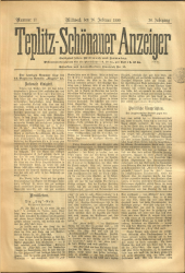 Teplitz-Schönauer Anzeiger