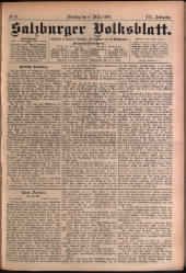 Salzburger Volksblatt: unabh. Tageszeitung f. Stadt u. Land Salzburg