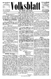 Volksblatt für Stadt und Land