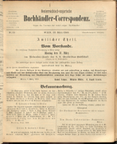 Oesterreichische Buchhändler-Correspondenz