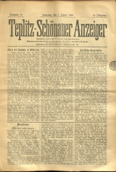 Teplitz-Schönauer Anzeiger