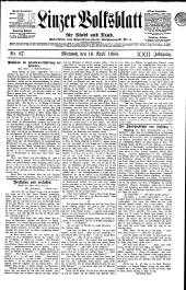 Linzer Volksblatt