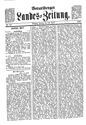 Vorarlberger Landes-Zeitung