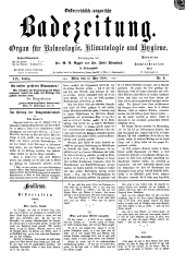 Österreichische Badezeitung