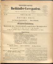 Oesterreichische Buchhändler-Correspondenz