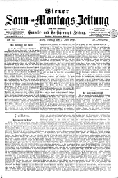 Wiener Sonn- und Montags-Zeitung