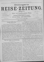 Dillinger's Reisezeitung