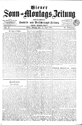 Wiener Sonn- und Montags-Zeitung