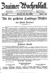 Znaimer Wochenblatt