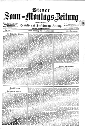 Wiener Sonn- und Montags-Zeitung