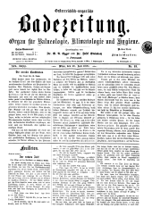 Österreichische Badezeitung