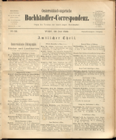 Oesterreichische Buchhändler-Correspondenz