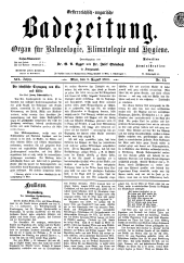 Österreichische Badezeitung