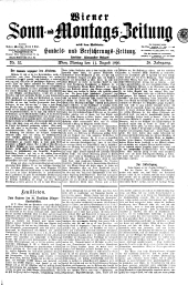 Wiener Sonn- und Montags-Zeitung