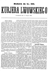 Kuryer Lwowski (Lemberger Courier)