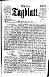 Mährisches Tagblatt