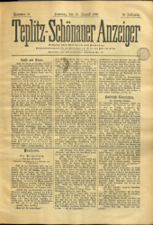 Teplitz-Schönauer Anzeiger