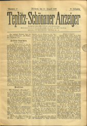 Teplitz-Schönauer Anzeiger