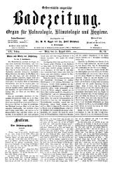 Österreichische Badezeitung