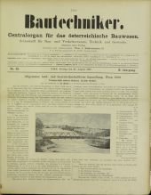 Der Bautechniker