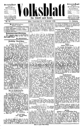 Volksblatt für Stadt und Land