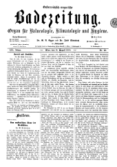 Österreichische Badezeitung