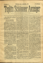 Teplitz-Schönauer Anzeiger