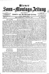 Wiener Sonn- und Montags-Zeitung