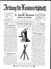 Zeitung für Landwirtschaft