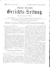 Allgemeine Österreichische Gerichtszeitung