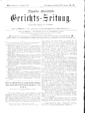 Allgemeine Österreichische Gerichtszeitung