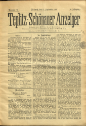 Teplitz-Schönauer Anzeiger