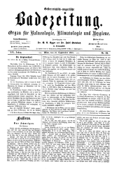 Österreichische Badezeitung