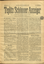 Teplitz-Schönauer Anzeiger