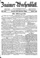 Znaimer Wochenblatt