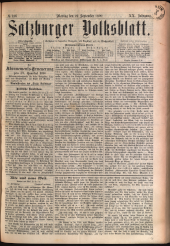 Salzburger Volksblatt: unabh. Tageszeitung f. Stadt u. Land Salzburg