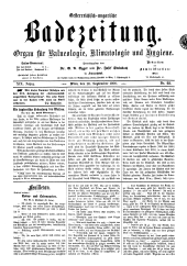 Österreichische Badezeitung