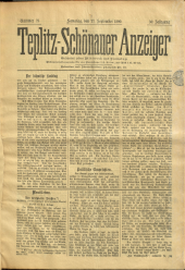 Teplitz-Schönauer Anzeiger