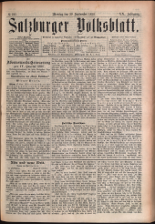 Salzburger Volksblatt: unabh. Tageszeitung f. Stadt u. Land Salzburg