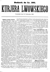 Kuryer Lwowski (Lemberger Courier)