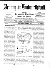 Zeitung für Landwirtschaft