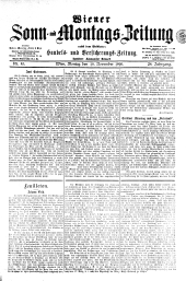 Wiener Sonn- und Montags-Zeitung