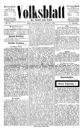 Volksblatt für Stadt und Land