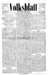 Volksblatt für Stadt und Land