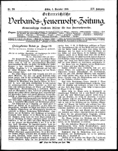 Österreichische Verbands-Feuerwehr-Zeitung